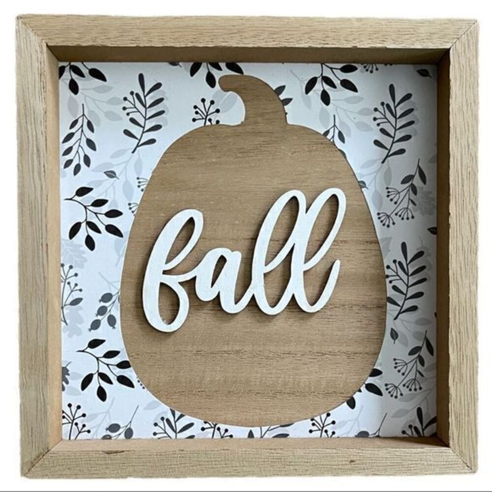 NWT Table Shelf Decor Wall Hanging FALL Decorative‎ Piece